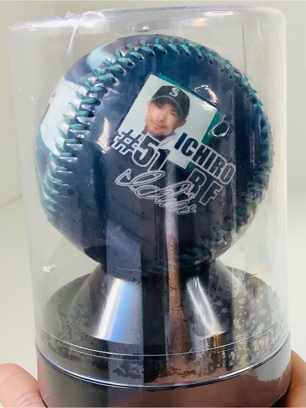 NEW Vintage Collectible Ichiro #51 RF Fotoball Commemorative Baseball Sealed